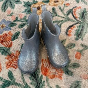GAP Kids Shimmering Silver Boots